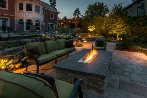 Contemporary firepit